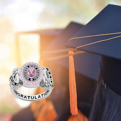 College accessories ring Women's customizable class ring Graduation Gift