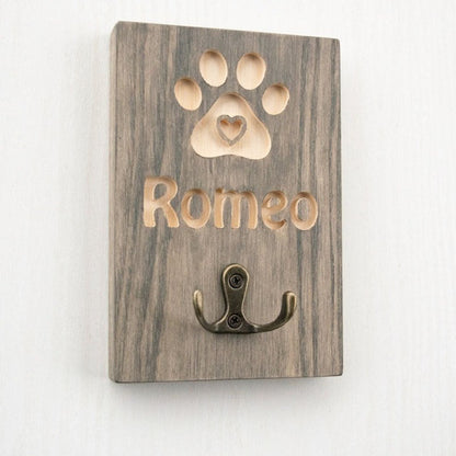 Customized Leash Holder, Dog Lovers Gift Personalized