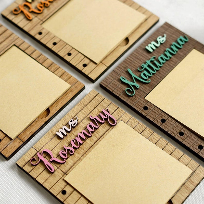 Teacher Gift End Of The Year Gift Teacher Appreciation Sticky Note Holder