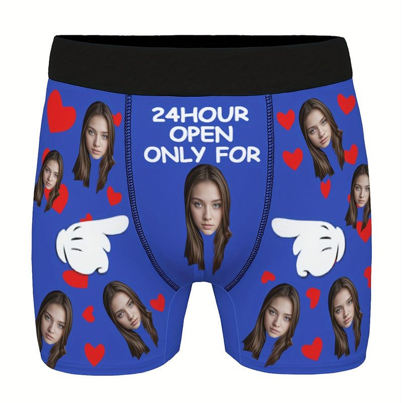 Men'S Boxer Shorts with Personalized Designs