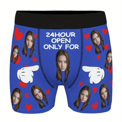 Men'S Boxer Shorts with Personalized Designs