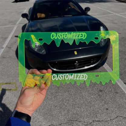 Custom License Plate Frame Cover