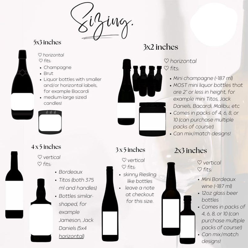 CUSTOM Photo Newspaper Wine, Champagne Bottle Label Gift for Her