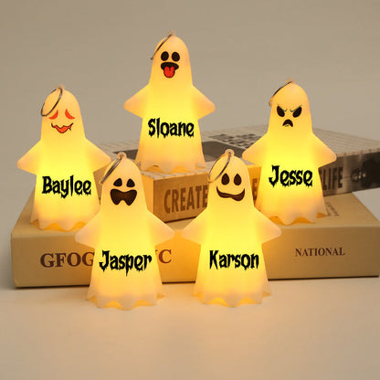 Ghost with LED Tea Lights - Halloween Home Decor