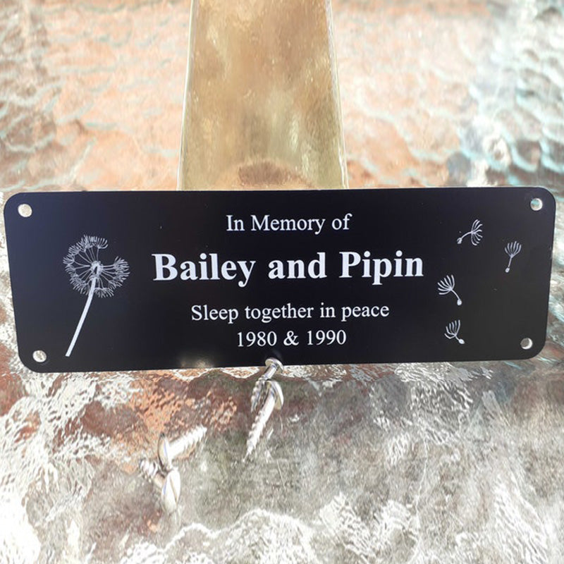 Stable Name Plaque, Acrylic Horse Name Sign,Memorial Engraved Bench, Wall Plaques Personalised