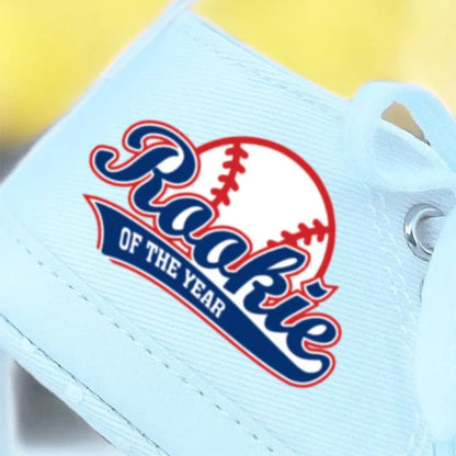 Custom Rookie Of The Year 1st Birthday Boy Shoes Baseball football Basketball Baby Shoes