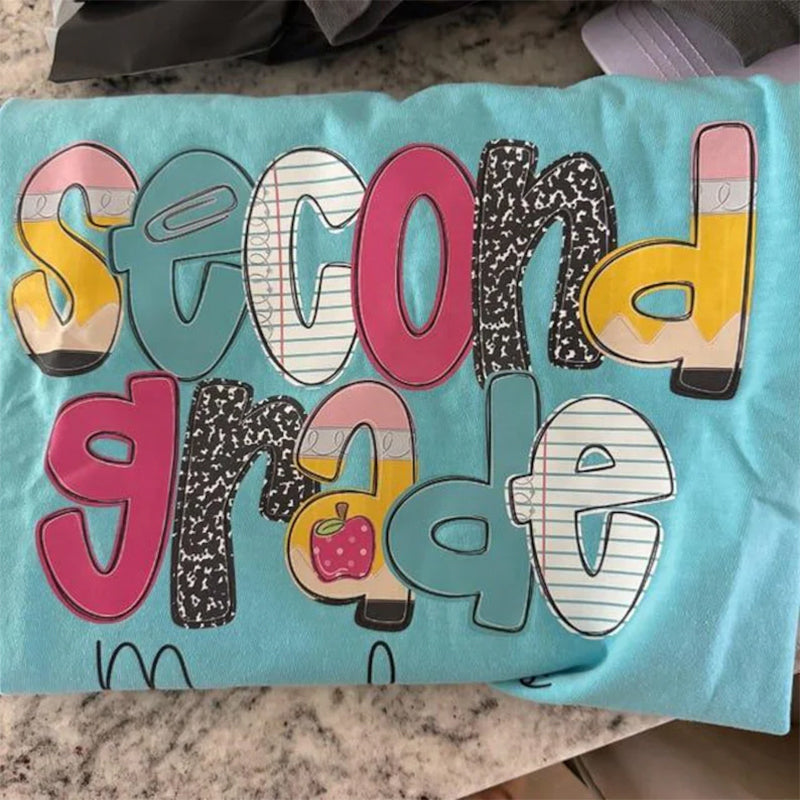 Personalized First Grade Teacher Shirt, Custom 1st Grade Teacher Shirt