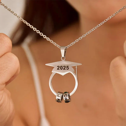 Personalized Graduation Necklace with Graduate's Name