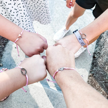 First Day of School! Mommy and Me Adjustable Bracelets