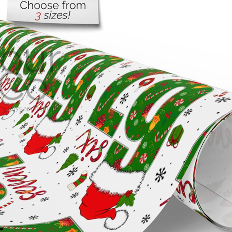 67 Christmas Wrapping Paper, 6 7 Wrapping Paper