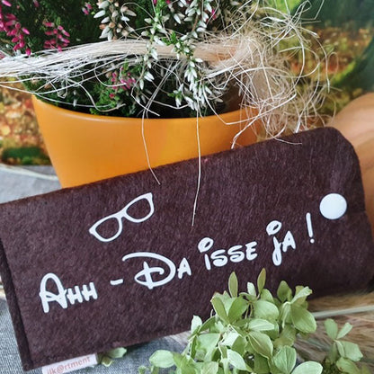 Glasses Case with Slogan for Glasses, Reading Glasses, Sunglasses for Teachers