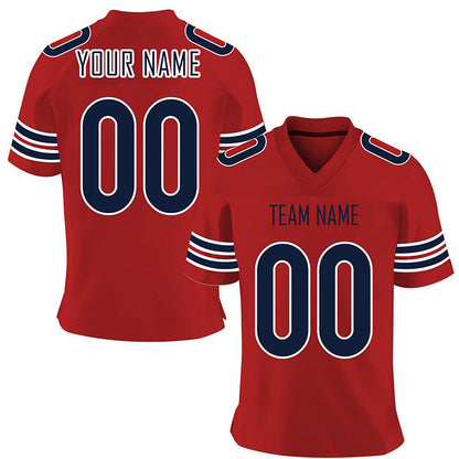 Custom Football Jersey Team Name And Number