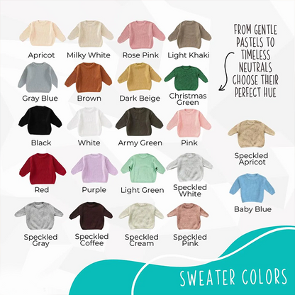 Personalized Family Christmas Sweaters