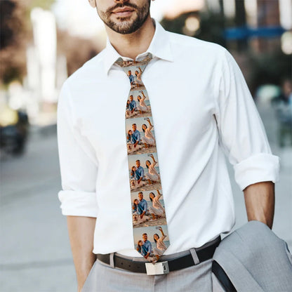Custom Picture Tie,Photo Tie,Tie for Him,Custom Printed Ties