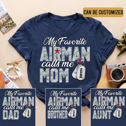 Personalized Proud Air Force Family Shirt, Air Force Matching Tee