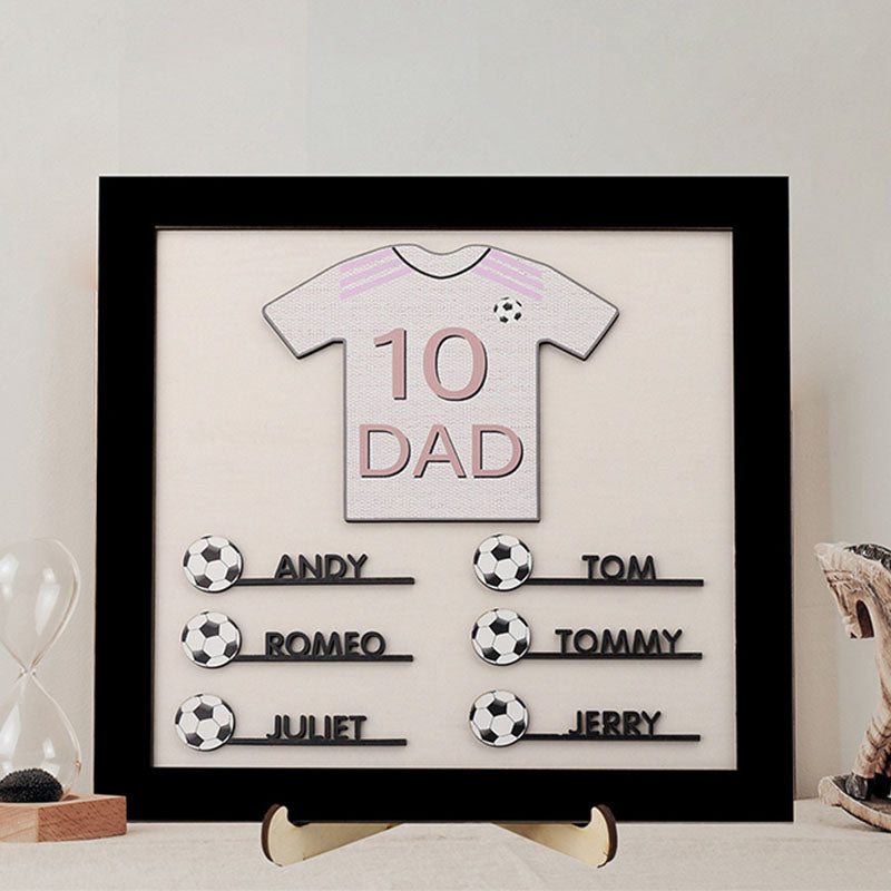 Personalized 3D Name Football Logo