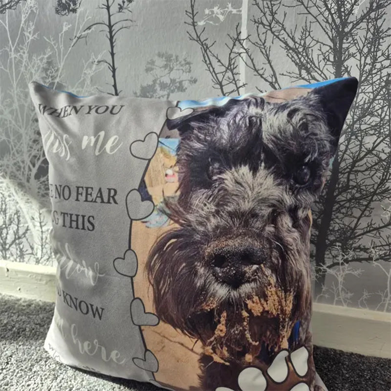 Dog Memorial Pillow,Pet Memorial Gift,Custom Loss of Pet Sympathy Gift