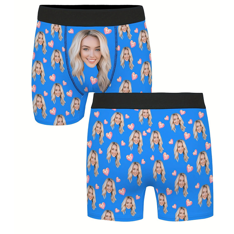 Men's Custom Boxer Briefs - Personalized Photo