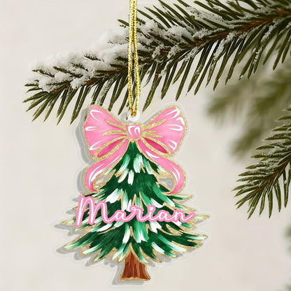 2D Flat - Personalized Custom Christmas Ornament