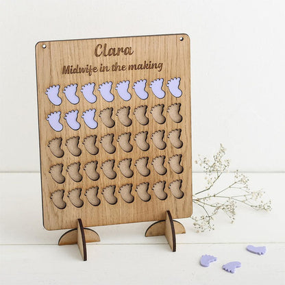 Student Midwife Gift - Student Midwife Birth Counting Board