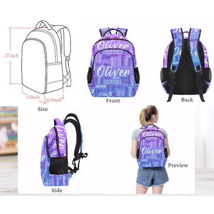 Personalized Name Backpack/Lunch Bag/Pencil Pouch