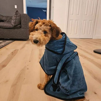 Personalized Dog Robe - Personalized Pet Towel