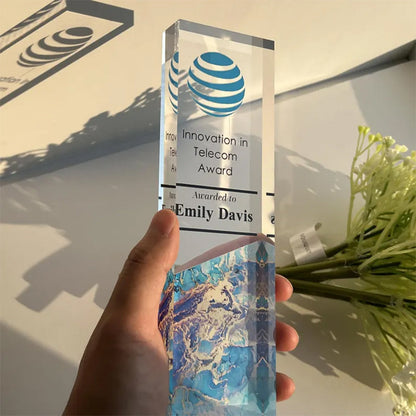 Custom Award Plaque Corporate Trophy Award