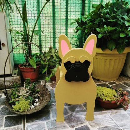 Dog Cat Pet Organizer Patio Indoor Outdoor Wood Planter