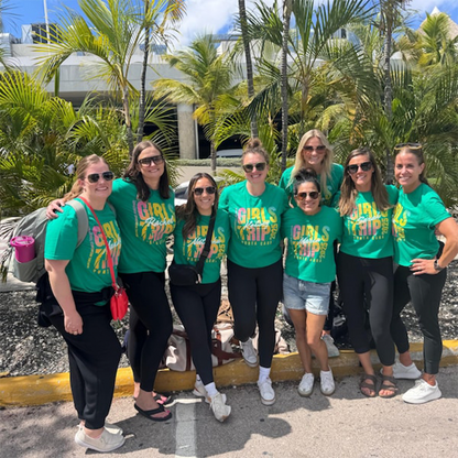 Custom Girls Trip 2025 Shirts Personalized Girl Vacation Shirts