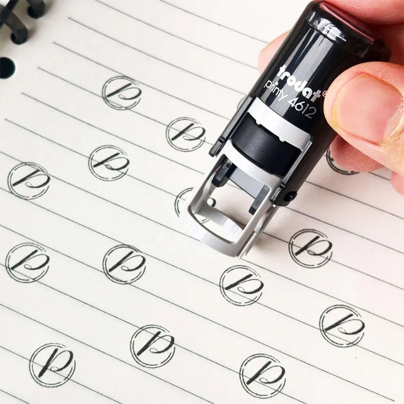 Custom Mini Loyalty Card Stamp · Custom Mini Rubber Logo Stamp