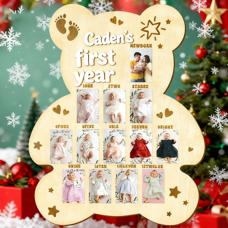1 year old frame|Gift for one year old|One year frame