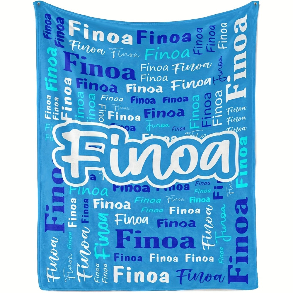 Custom Blanket Personalized Name Blanket Christmas Customized Gifts