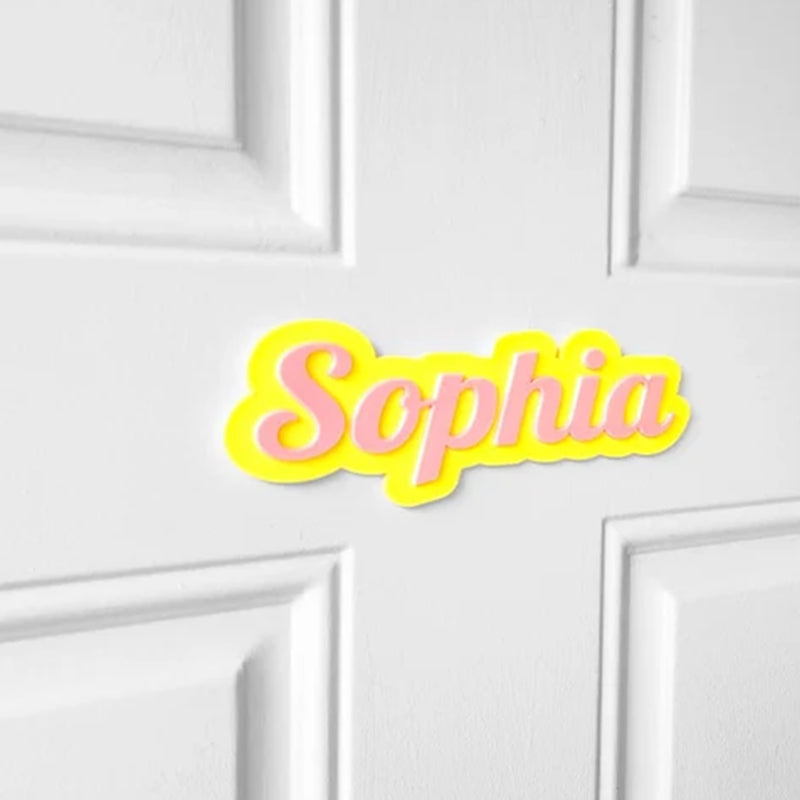 Custom Door Sign,Decorative Boys and Girls Room Sign