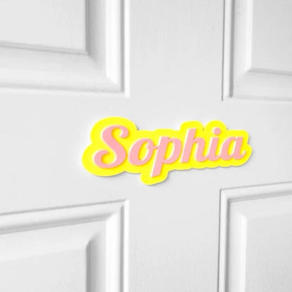 Custom Door Sign,Decorative Boys and Girls Room Sign