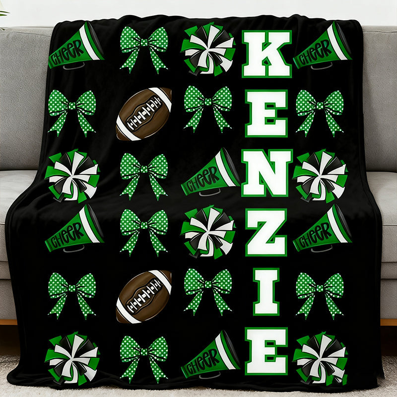 Cheer Blanket with Name for All Star Cheer Competition