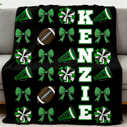 Cheer Blanket with Name for All Star Cheer Competition