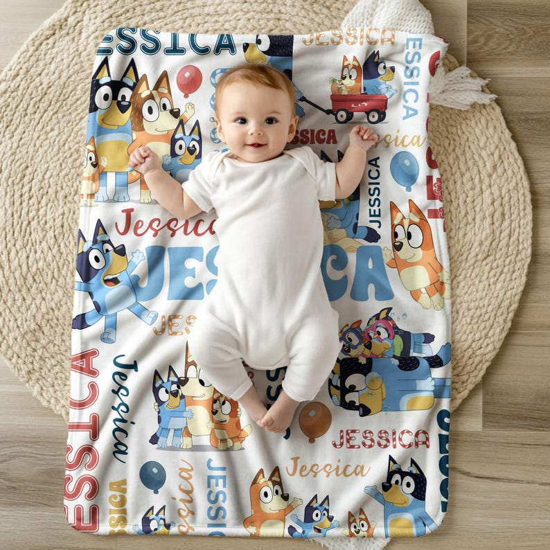 Personalized baby blankets