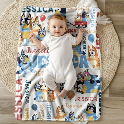 Personalized baby blankets