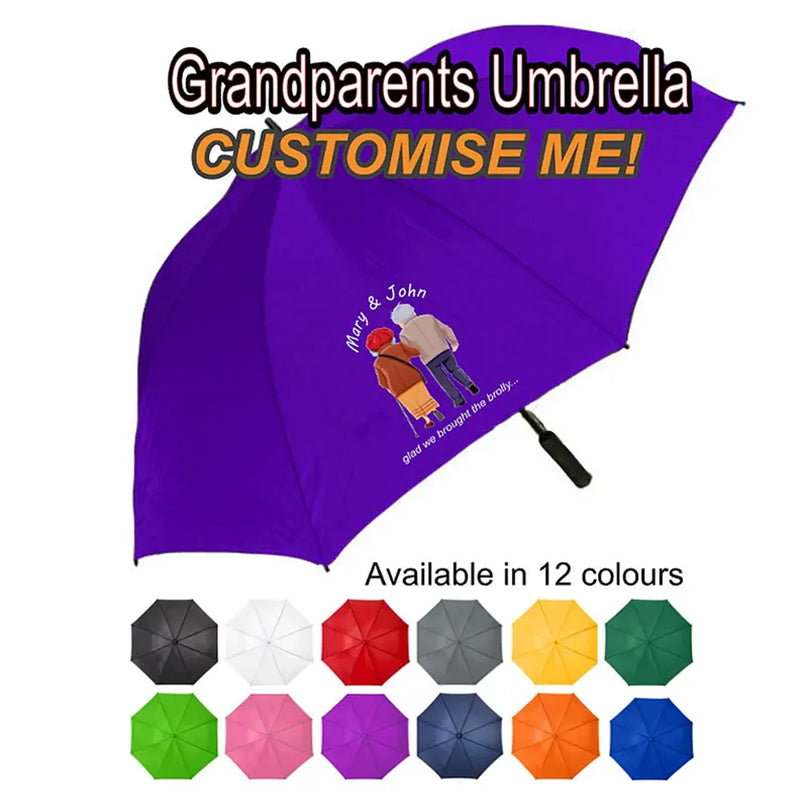 Personalised Umbrella, Your logo, Custom Logo or Message Umbrella