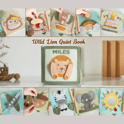 Handmade felt quiet book  First birthday present, Busy book