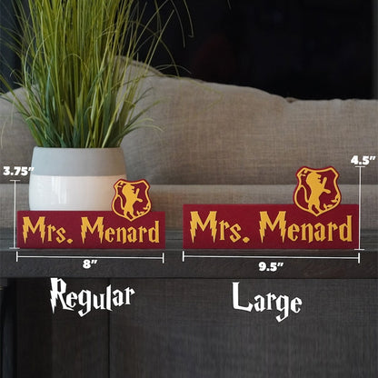 Personalized Teacher Sign，Teacher Gifts