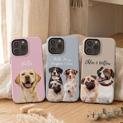 Custom Pet Portrait MagSafe Phone Case
