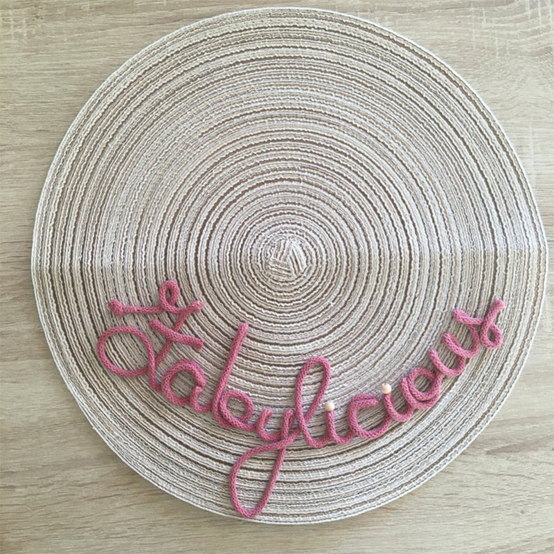 Placemat with name