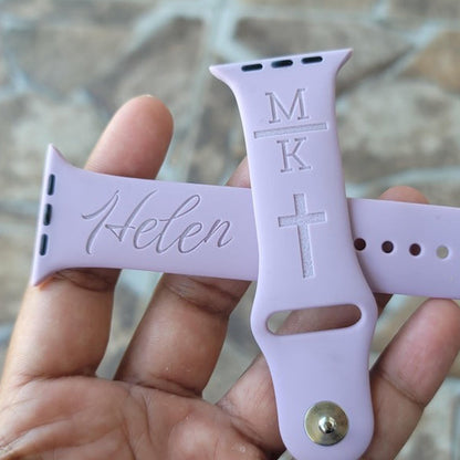 Personalized Watch Band Compatible with Apple Watch