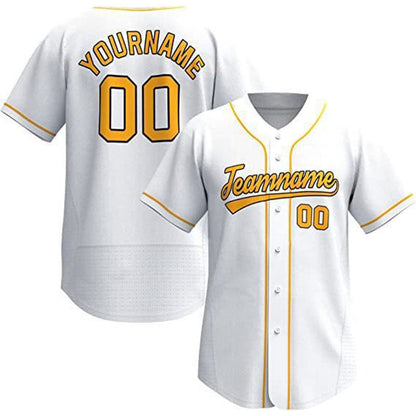 Personalized Team Name And Number Baseball Jersey, Custom Baseball