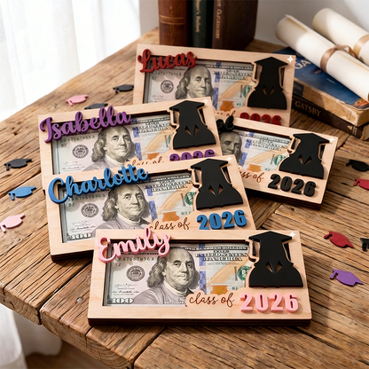 Graduation Money Holder, 2026 Personalized Graduation Gift