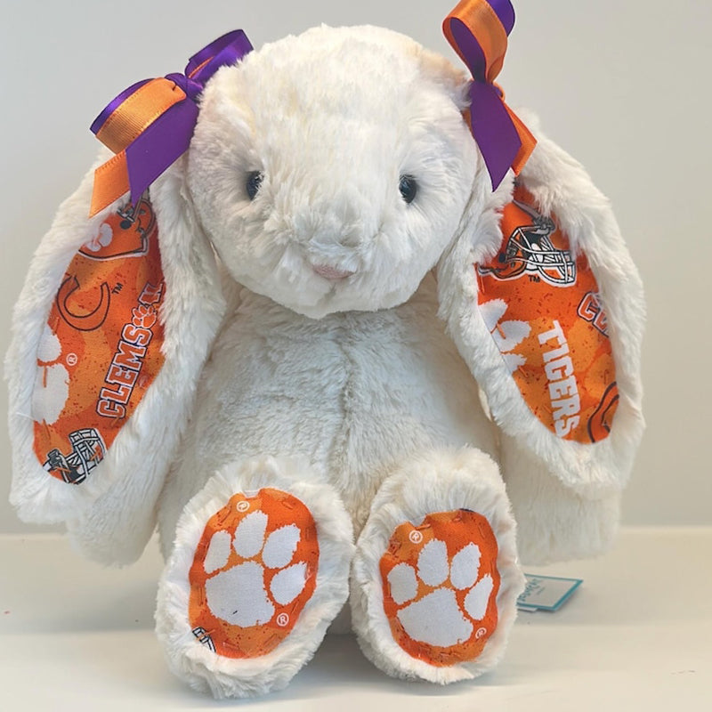 Custom Collegiate Jellycat Bunny: College Acceptance, Graduation