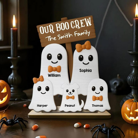 Personalized Halloween Family Sign