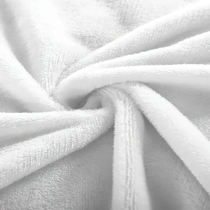 Customizable Soft Flannel Throw Blanket