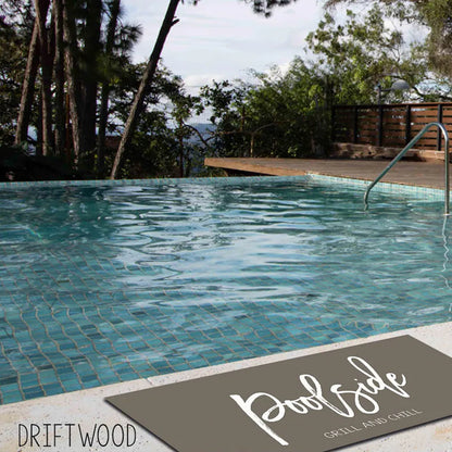 Customized Poolside Runner Mat - Personalized Lake House Mat